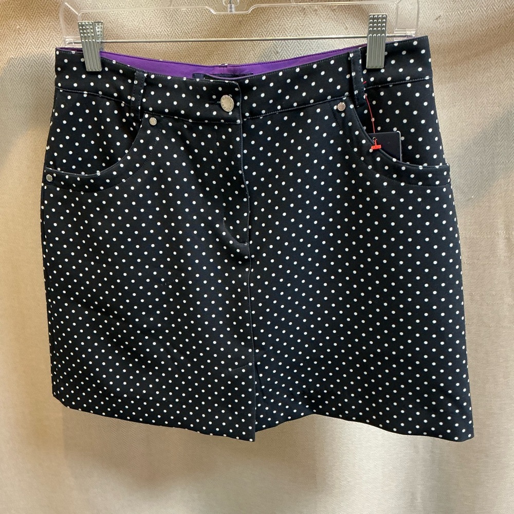 Lohla Sport Polka Dot Skort Navy
